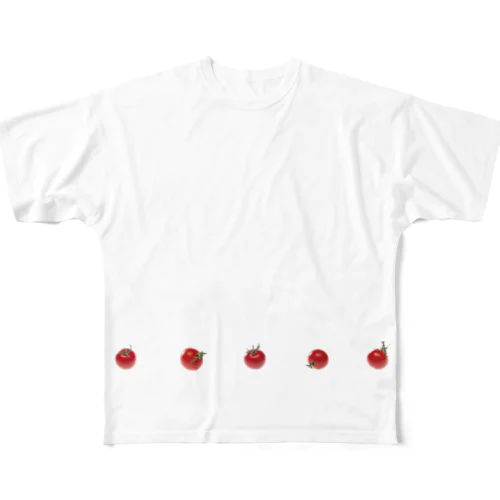 トマト7兄弟 All-Over Print T-Shirt
