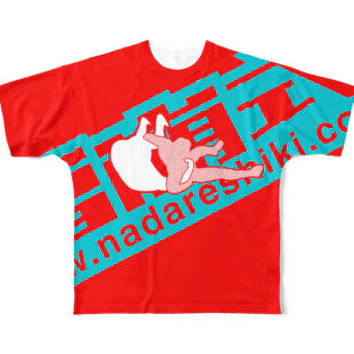 雪崩式ロゴ／キドクラッチC フルグラフィックTシャツ