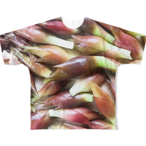 みょうが All-Over Print T-Shirt