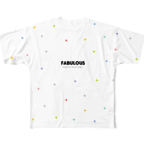 日常はファビュラス All-Over Print T-Shirt