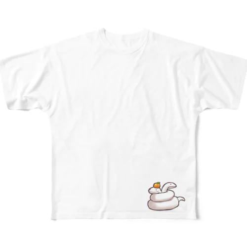 ヘビニオさま All-Over Print T-Shirt