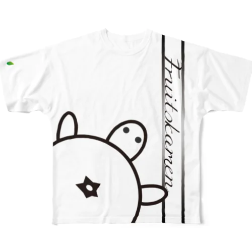 肩乗りミカンかめンｗ All-Over Print T-Shirt