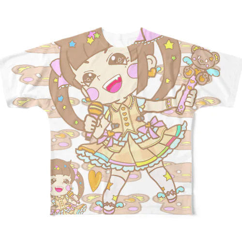 みぉちゃしか勝たん☆ フルグラフィックTシャツ