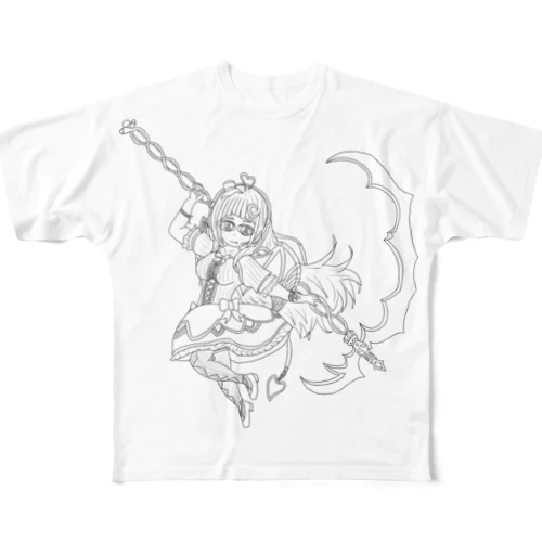 ジルちゃんフルグラフィックTシャツ All-Over Print T-Shirt