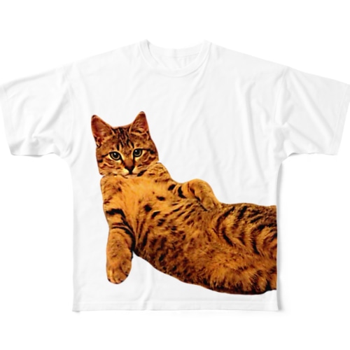 Elegant Cat ① All-Over Print T-Shirt