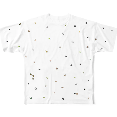 あつめて！ツノゼミくん All-Over Print T-Shirt