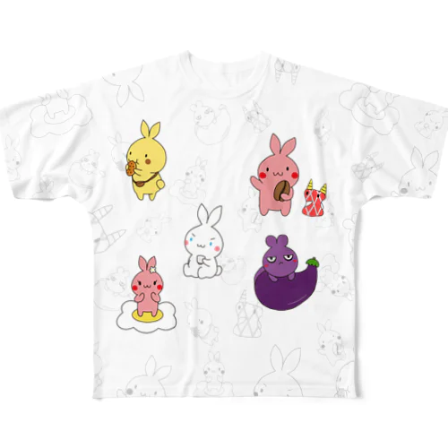 こうべりおんずTシャツ All-Over Print T-Shirt