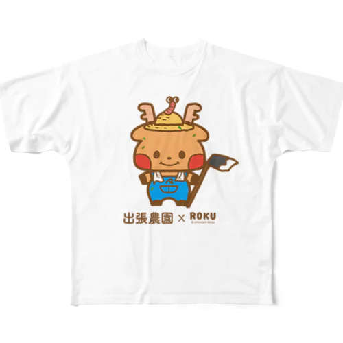 【出張農園×ROKU】 フルグラフィックTシャツ