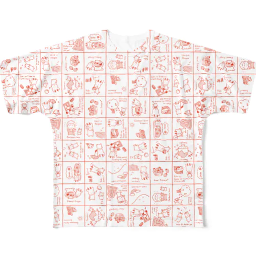 ファンシーなら All-Over Print T-Shirt