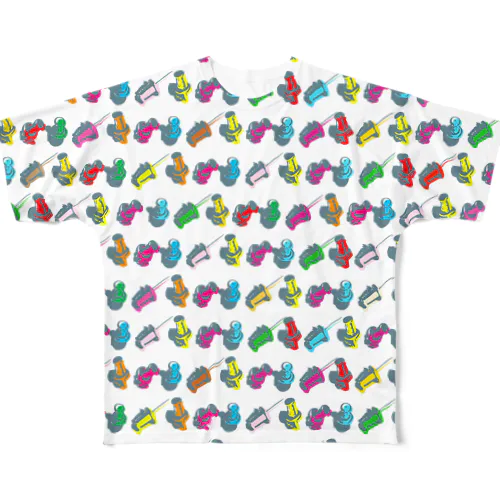 PIN All-Over Print T-Shirt