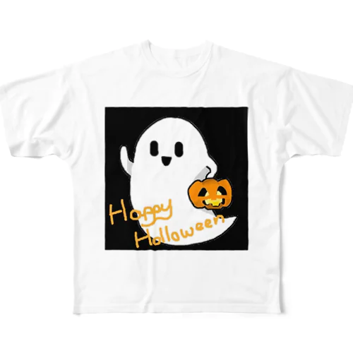 MIKURAのハロウィンまつり フルグラフィックTシャツ