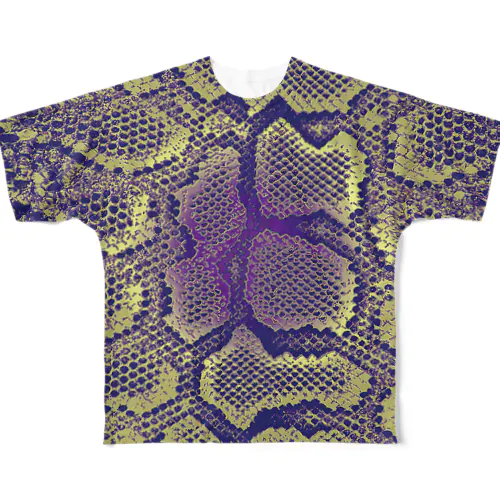 Venomous snake フルグラフィックTシャツ