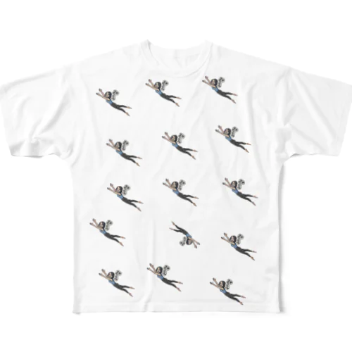ピラティス All-Over Print T-Shirt