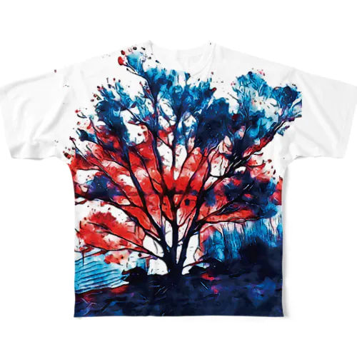 生命の木 All-Over Print T-Shirt