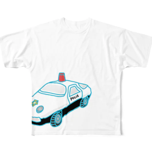 パットカー。 フルグラフィックTシャツ