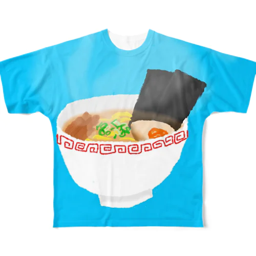 rahmen フルグラフィックTシャツ