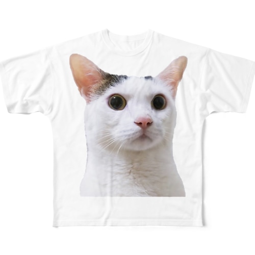 デッカイびっくりチロさん All-Over Print T-Shirt