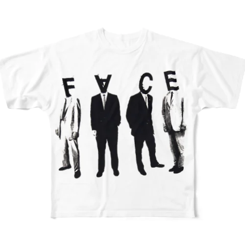 [FACE] フルグラフィックTシャツ