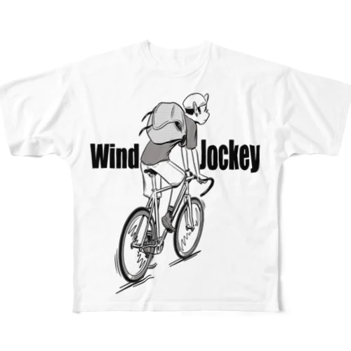 "Wind Jockey" フルグラフィックTシャツ