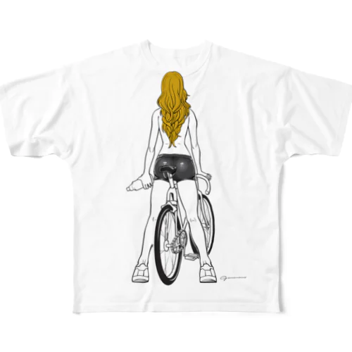 fixed bike All-Over Print T-Shirt