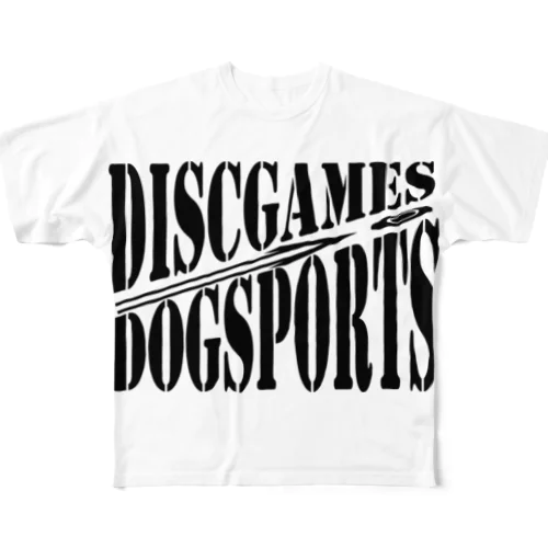 DISCGAME フルグラフィックTシャツ