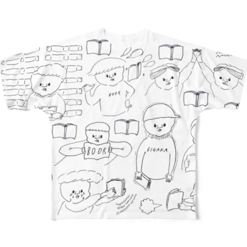 本好きのつどい All-Over Print T-Shirt