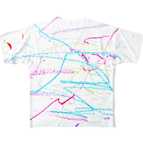 画伯の才能 All-Over Print T-Shirt