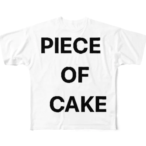  PIECE 　OF   CAKE フルグラフィックTシャツ