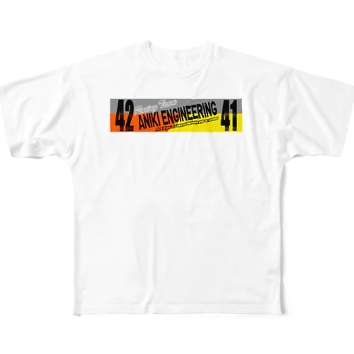 RacingTeam「ANIKI ENGINEERING」 フルグラフィックTシャツ