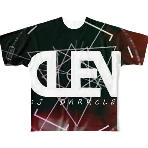 DJ DARK CLEN フルグラフィックTシャツ
