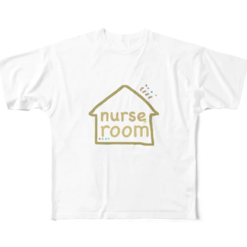 nurse room ウェア フルグラフィックTシャツ