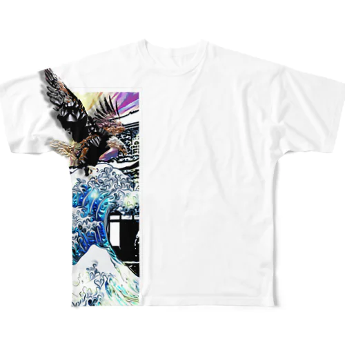 アクボクトウセン All-Over Print T-Shirt