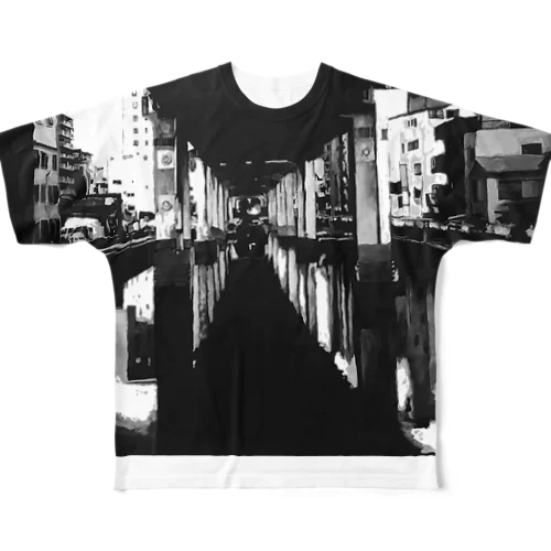 River All-Over Print T-Shirt