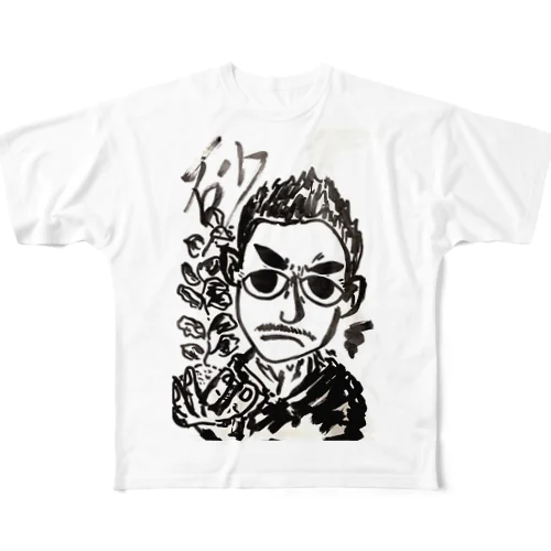 ｢砂栽培野郎｣キャラクターグッズ フルグラフィックTシャツ