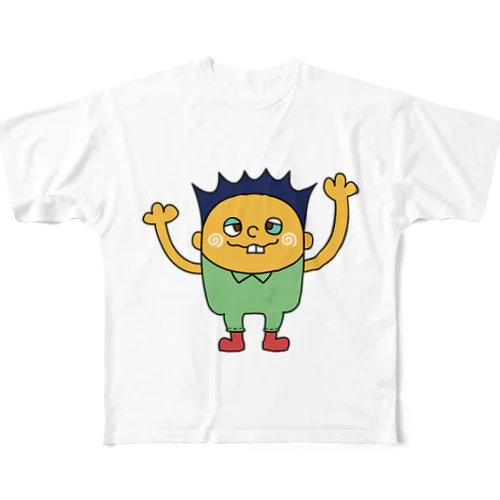 ちぐちぐ フルグラフィックTシャツ