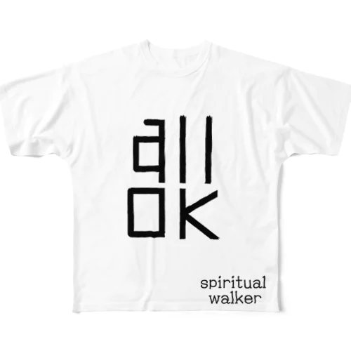 all OK フルグラフィックTシャツ