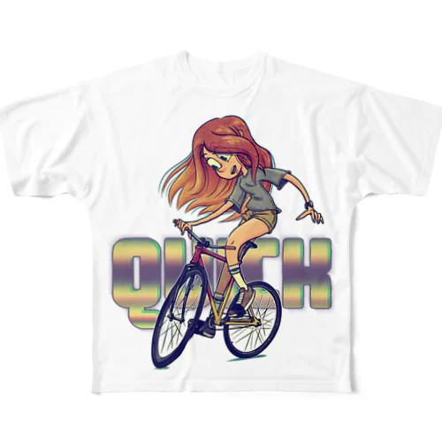 ”QUICK” All-Over Print T-Shirt