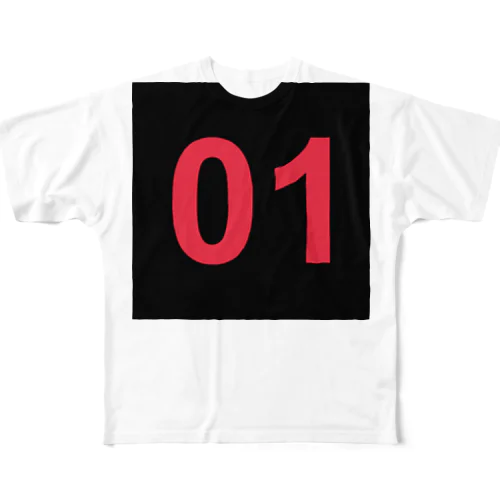ZERO－ONE All-Over Print T-Shirt