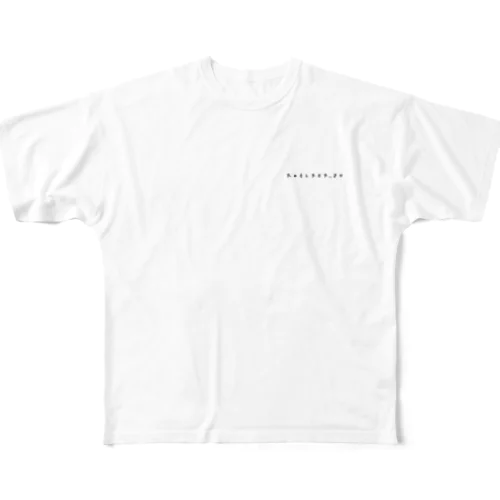 BTSLV フルグラフィックTシャツ