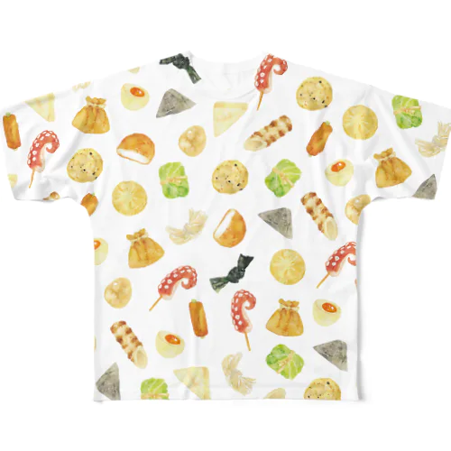 おでんT All-Over Print T-Shirt