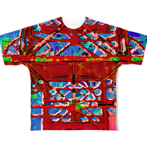 Psychedelic Shaft フルグラフィックTシャツ