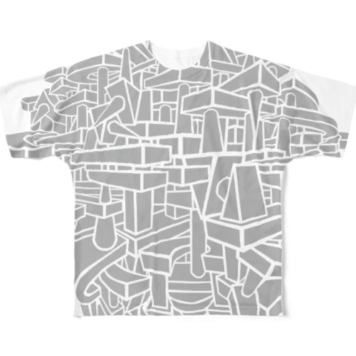 【クソったれコロナ！】海野貴彦デザイン All-Over Print T-Shirt