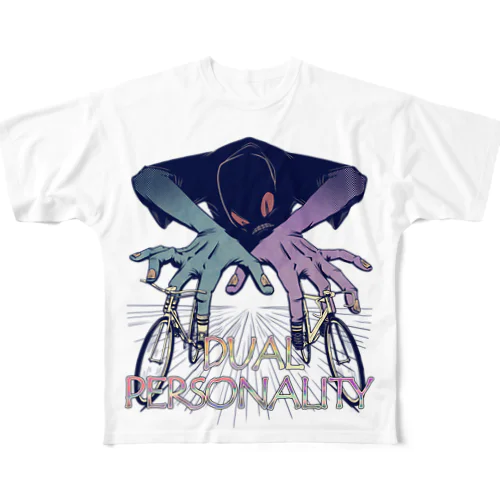 "DUAL PERSONALITY"(clr) #1 All-Over Print T-Shirt