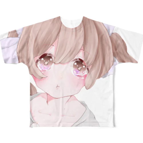 究極♡ツインテール All-Over Print T-Shirt