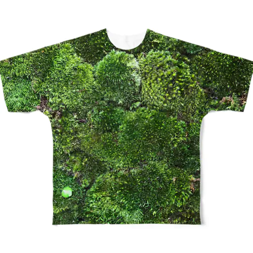 苔 All-Over Print T-Shirt