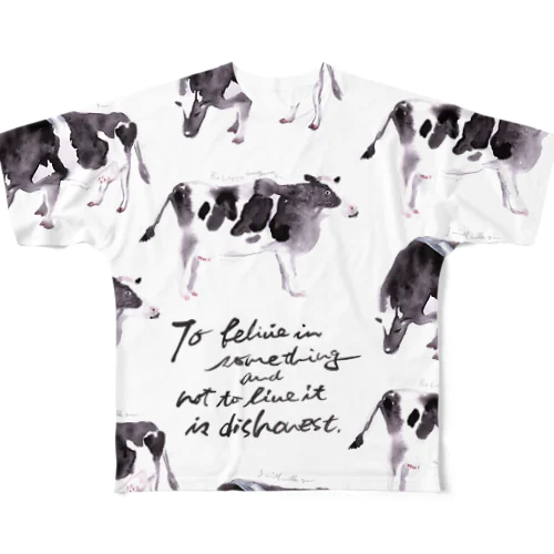 cows フルグラフィックTシャツ