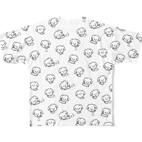 いっぱいいすぎ All-Over Print T-Shirt
