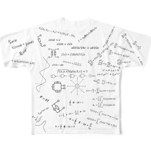 工学部の2年前期 All-Over Print T-Shirt