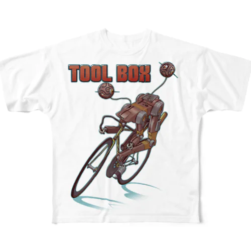 "TOOL BOX" フルグラフィックTシャツ