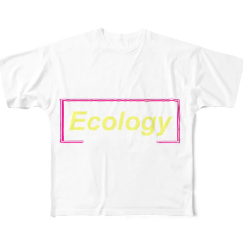 Ecology フルグラフィックTシャツ